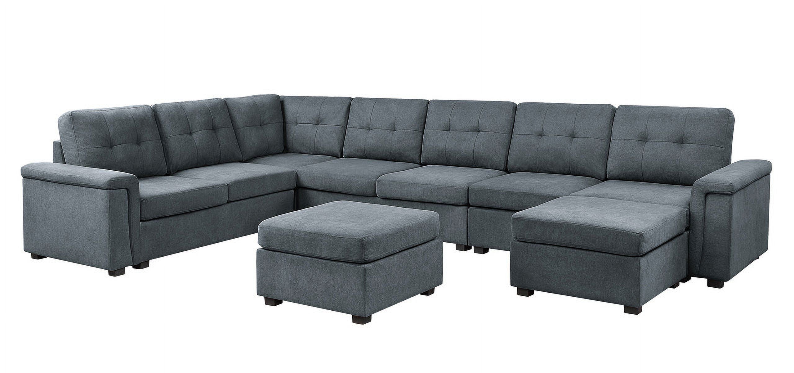 Modular 9-Seater Sectional Sofa Set E151975