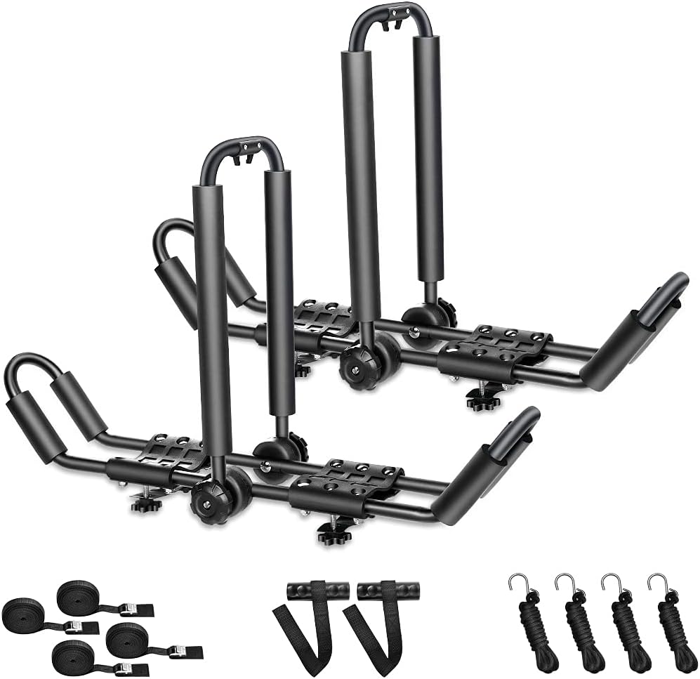 Universal Foldable Kayak Canoe SUP Carrier Car Roof Rack Mount G673