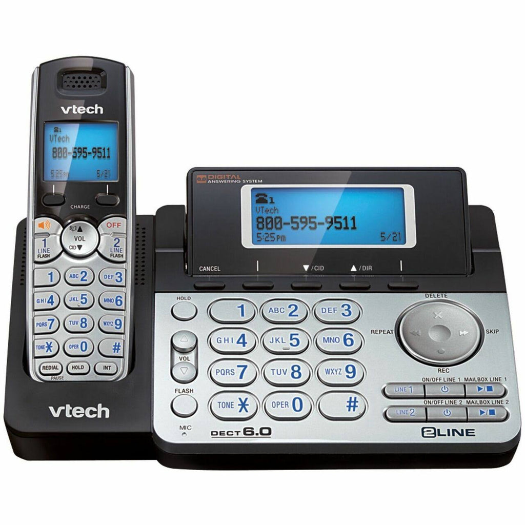 2-Line Expandable Cordless Phone With Answering E5072