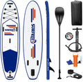 Inflatable Stand Up Paddle Board with Adjustable Paddle, Backpack, Leash, Hand Pump, Repair Kit P958881
